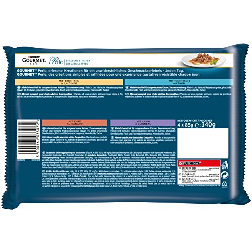 PURINA GOURMET Perle Belesene Streifen cibo umido