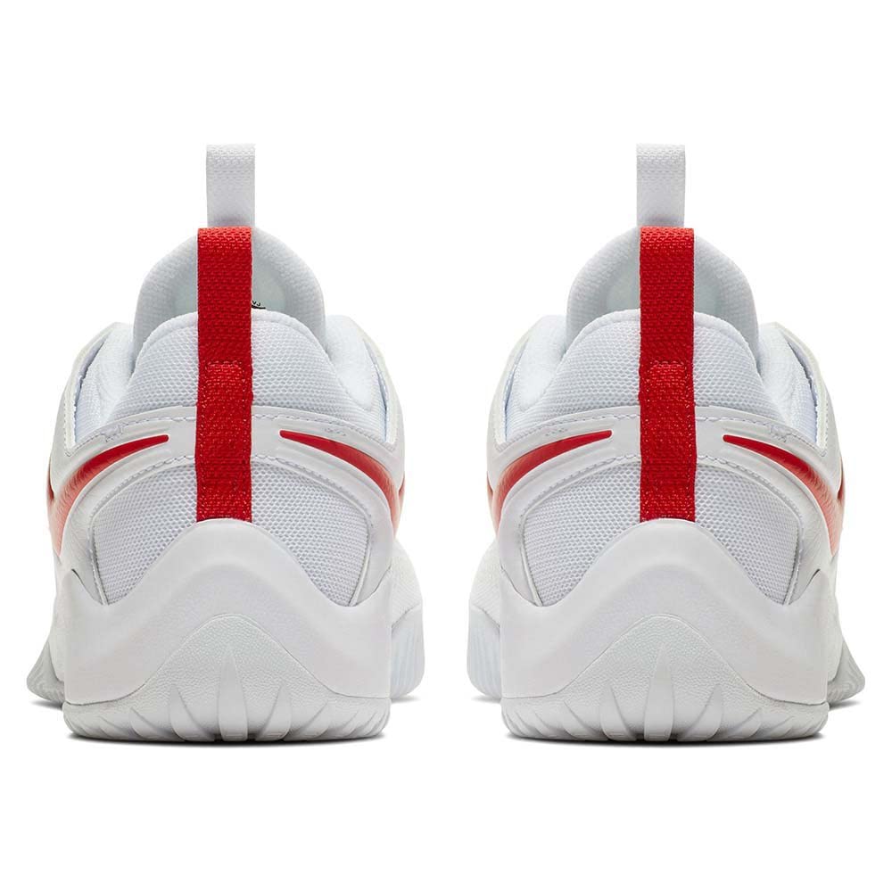 Nike Mujer Zapatillas Deportivas Volleyball Zoom Hyperace 2 Blancas Rojas 36.5 EU