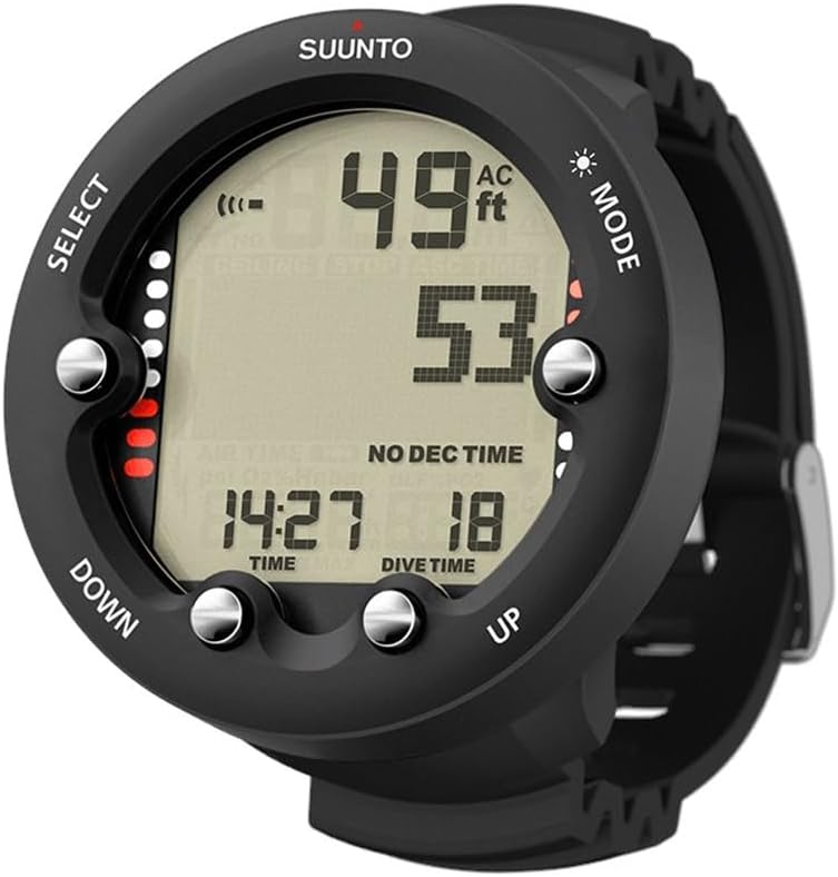 Zoop Novo Wrist Unit Scuba Diving Computer, Black