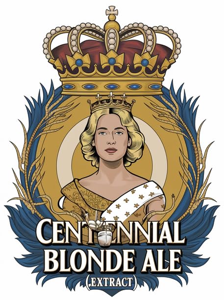 Label Peelers Centennial Blonde Ale Beer Kit - Extract