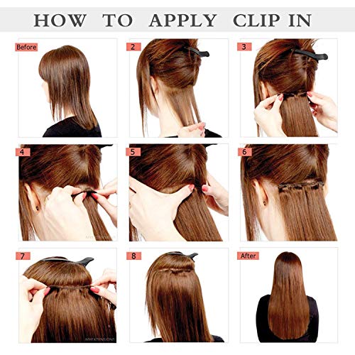 image for GEELOOK Clip in Hair Extensions 18