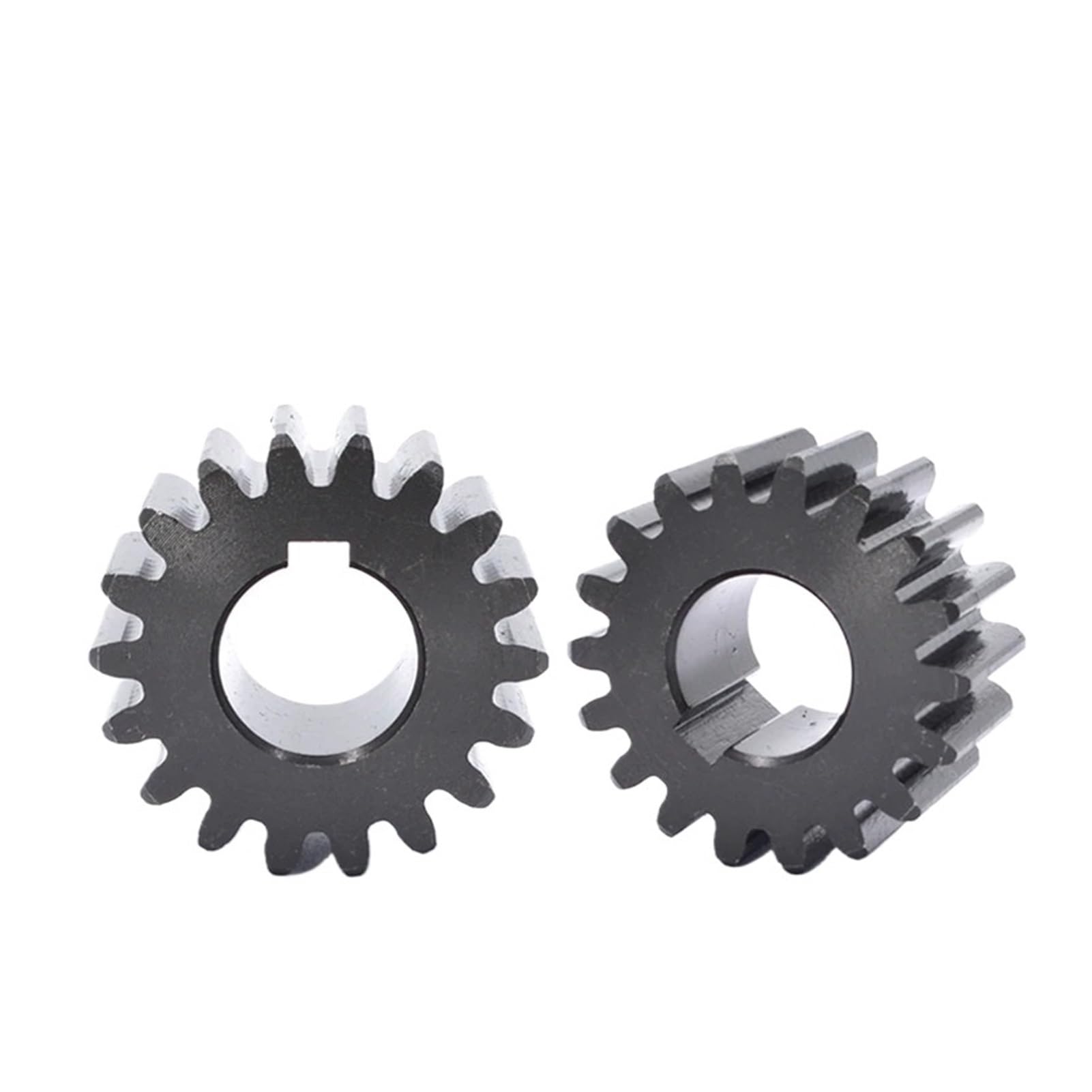 GUTUYEHKEA Spur Gear 1pc 22T-30T 2M 22 23 24 25 Teeth Drive Flat Keyway Bore 14-25mm(25 Teeth (Od 54mm),15mm-keyway 5x2.3mm)