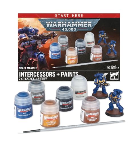 Games Workshop - Warhammer 40 000 - Space Marine Intercessors + Paints (2026 Edition)
