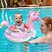 Baby Swimming Float, Inflatable Floatie Raft with Handle Safety Seat, Children Waist Float Ring Kids Water Bathtub Beach Party Toys, Toddler Swim Ring Over 6 Months