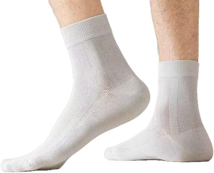 Summer thin men's socks, mesh, breathable, sweat-absorbing, versatile, mid-calf socks, sports stockings