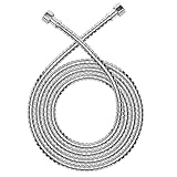 Lifelong 1-Meter Jet Spray Hose Pipe for Toilet | Stainless Steel Outer & Nylon Inner | Durable & Leakproof with Brass Screw Fittings | Ideal for Health Faucets, Jet Sprays & Hand Showers (LLHIHC02)