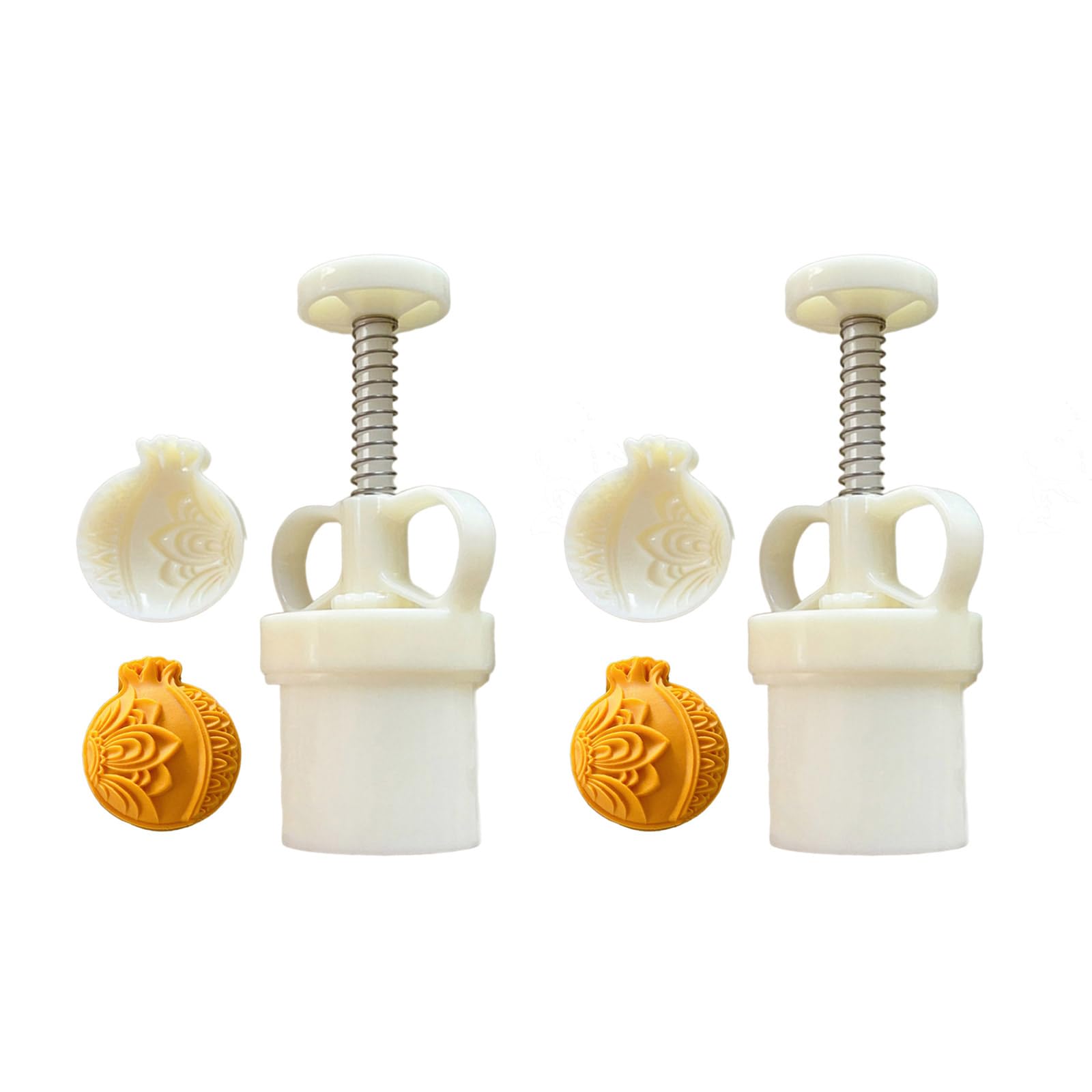 YROHGKPN Pomegranate Shape Desserts Mold Chinese Pastry Making Mold Hand Press Cookie Cakes Dessert Versatile Baking Tool Baking Enthusiasts