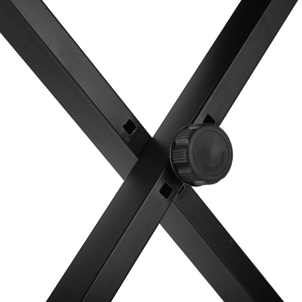 Taburete Plegable con Altura Ajustable para Tatuaje, 47 cm, 50 cm, 52 cm, cojín Grueso