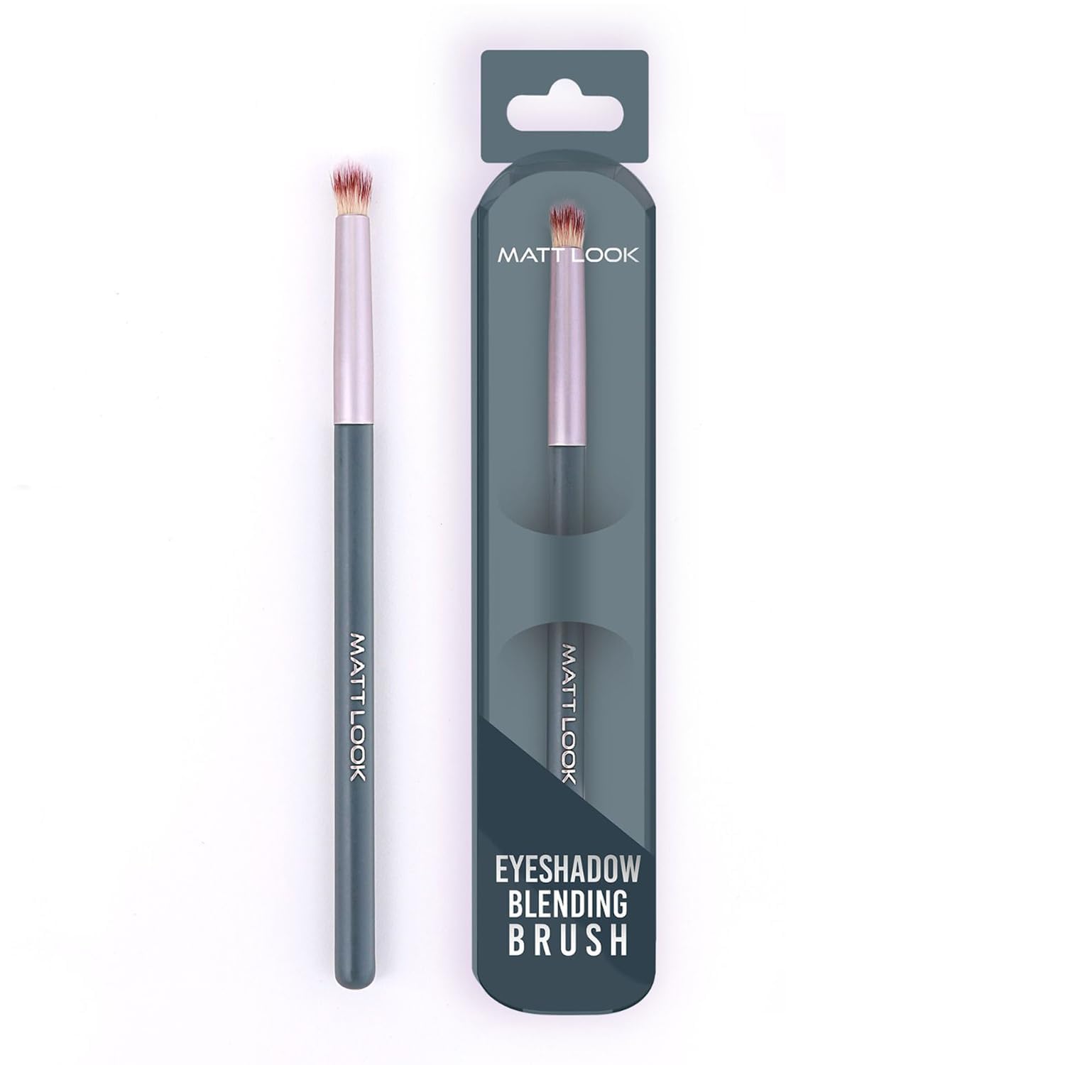 MATT LOOK Ultra Soft Makeup Brush | Soft bristles | Smooth & Soft | Professional Makeup Brush (Eyeshadow Blending Brush)-image-26