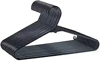 Kit com 20 Cabides Fun, Preto, Dasplast