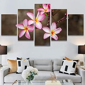 SIGNWIN 5 Panel Canvas Wall Art Modern Art...