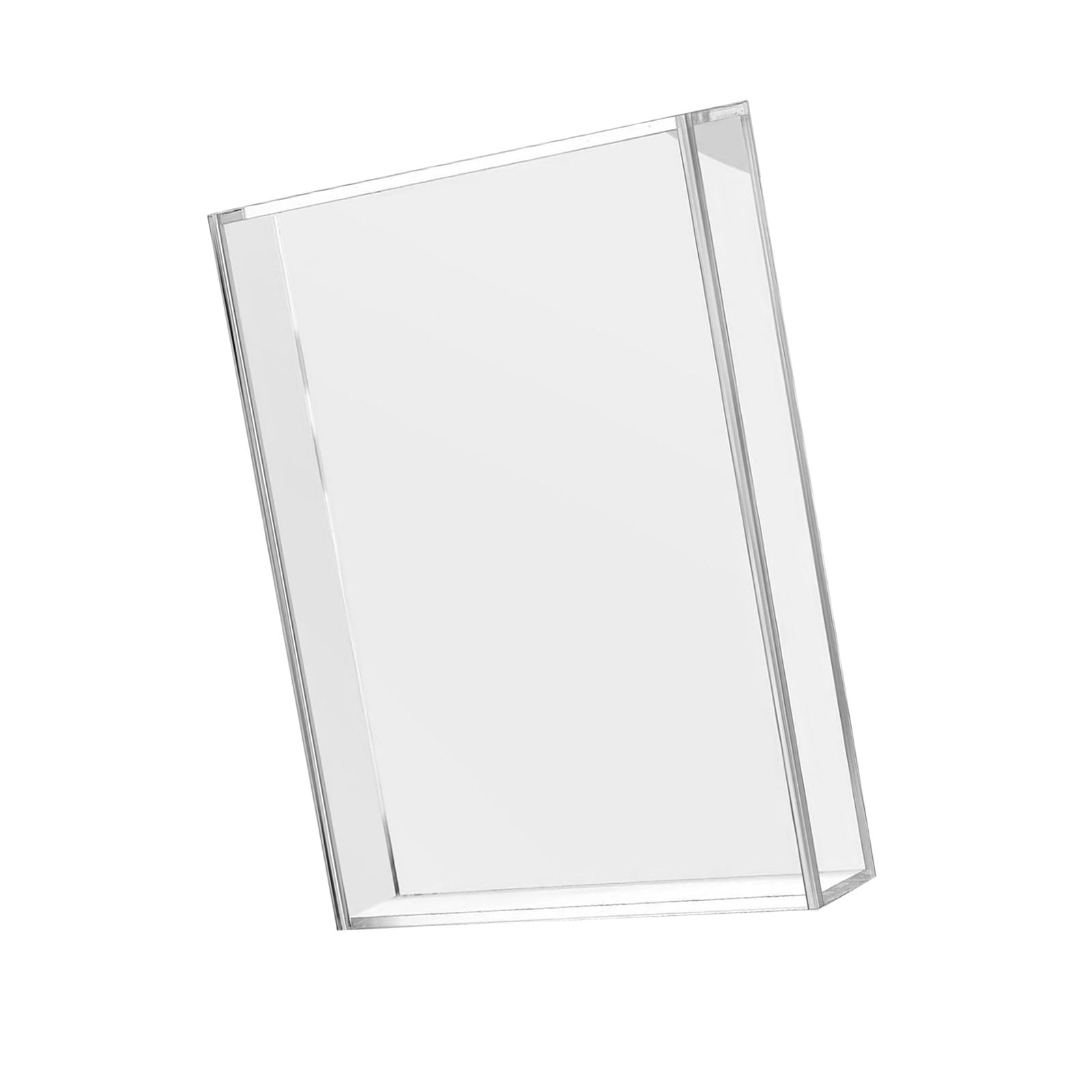 Diys Tabletop Display Frame Shadows Box Frame Acrylic Photo Picture Frames Display Case Box for Memorabilias Ticket Shadows