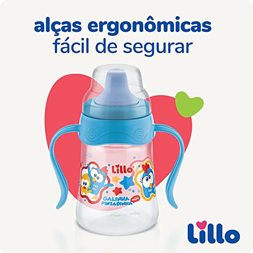 Caneca Aprendizado Galinha Pintadinha 180ml Lillo