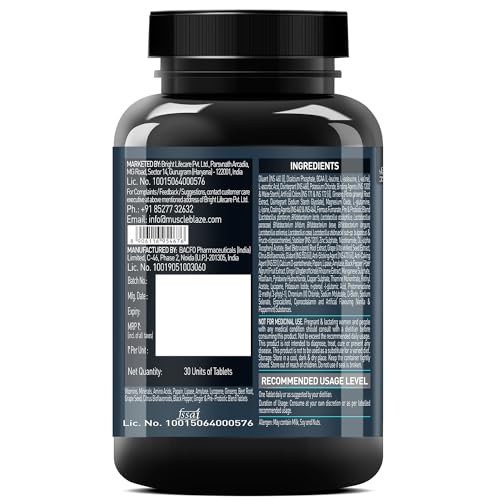 MuscleBlaze MB-Vite Daily Multivitamin, 30 Tablets - Image 3