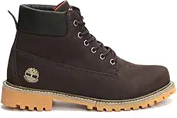 Bota impermeável Timberland Inch 6 Masculino Waterproof, Couro hidrofugado (Marrom, BR, Adulto, Numérico, 39)