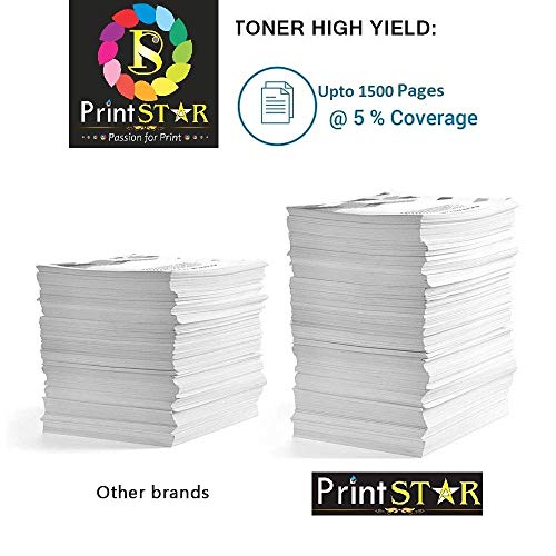 Image of Print Star Canon 3010 Compatible Toner Cartridge for Canon MF3010 , MF 3010 Monochrome Multi-Function Laser Printer (Pack of 4)