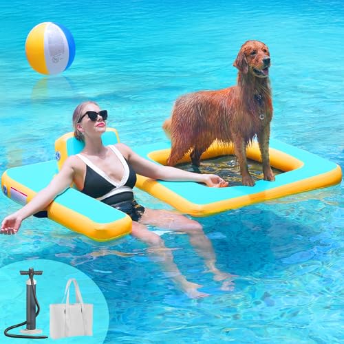 Innovative Inflatable Dog Float with Seat
