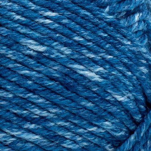 Image of Lion Brand Yarn, Jeans Soft Knit & Crochet Yarn, Stonewash, Blue, 3 Pack