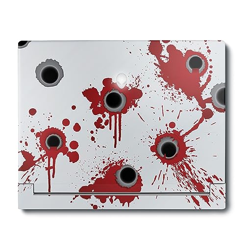 Image of MightySkins Skin Compatible with Alienware X16 R1 (2023) Full Wrap Kit - Bullet Holes | Protective, Durable, and Unique Vinyl Decal wrap Cover | Easy to Apply & Change Styles | Made in The USA