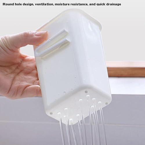 Miniatura 5 de PHILISENMALL Caja de almacenamiento para puerta lateral del refrigerador, mini ahorro de espacio, diseño colgable, cajas de almacenamiento de