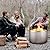 32" Smokeless Fire Pit with Air Switch, Wood Burning Portable Stainless Steel Outdoor Firepit with Fixed Stand & Stove Hook, Ash Pan, for Camping Backyard Patio Picnic, H: 20 in, 52 lbs