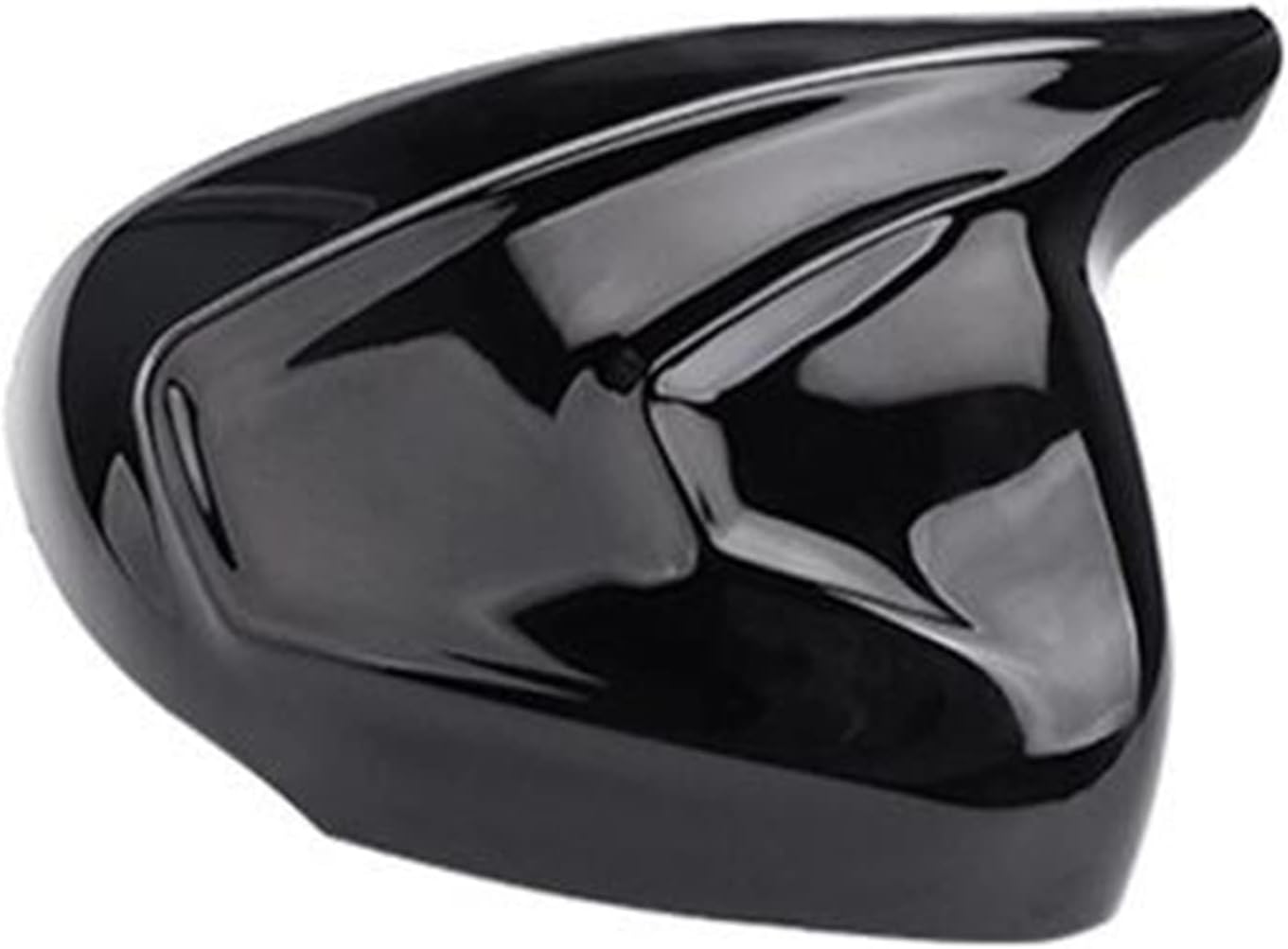 2pcs/Set Car Horns Rearview Mirror Cover Fit for Benz A Class CLA W177 C118 2019-2021 Left Hand Drive Mirror Cover Rearview Mirror Cover (Color : 1pc Black Right)