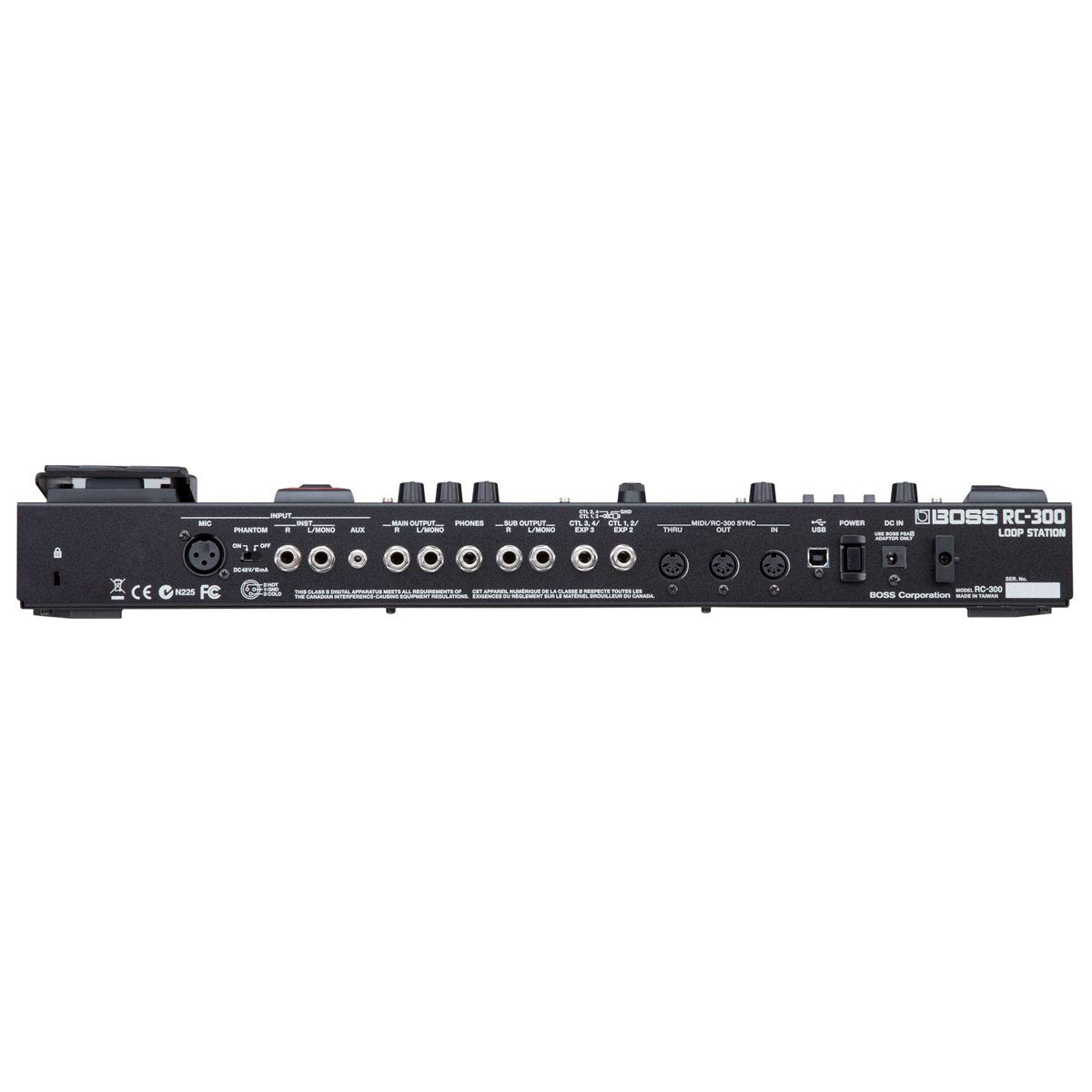 Boss RC-300 Loop-Station Pedal Looper + cable jack keepdrum 3 m