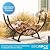 BIRDROCK HOME 50in Firewood Rack for Outdoor or Indoor Use | Large Capacity | Fire Wood Log Storage Holder | Black Elevated Curved Design | Kindling Under Rack