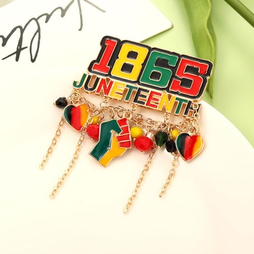 Image of African Brooches for Women Juneteenth Africa Map Queen Brooch Pins 1865 Sunflower Black History Month Brooches Juneteenth African Jewelry Accessories Outfits Gifts