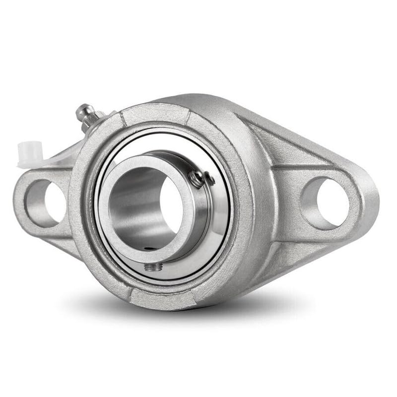 AJANTA INDUSTRIAL SUCSFL 207-22 Stainless Steel 2-Flange Bearing Unit 1-3/8