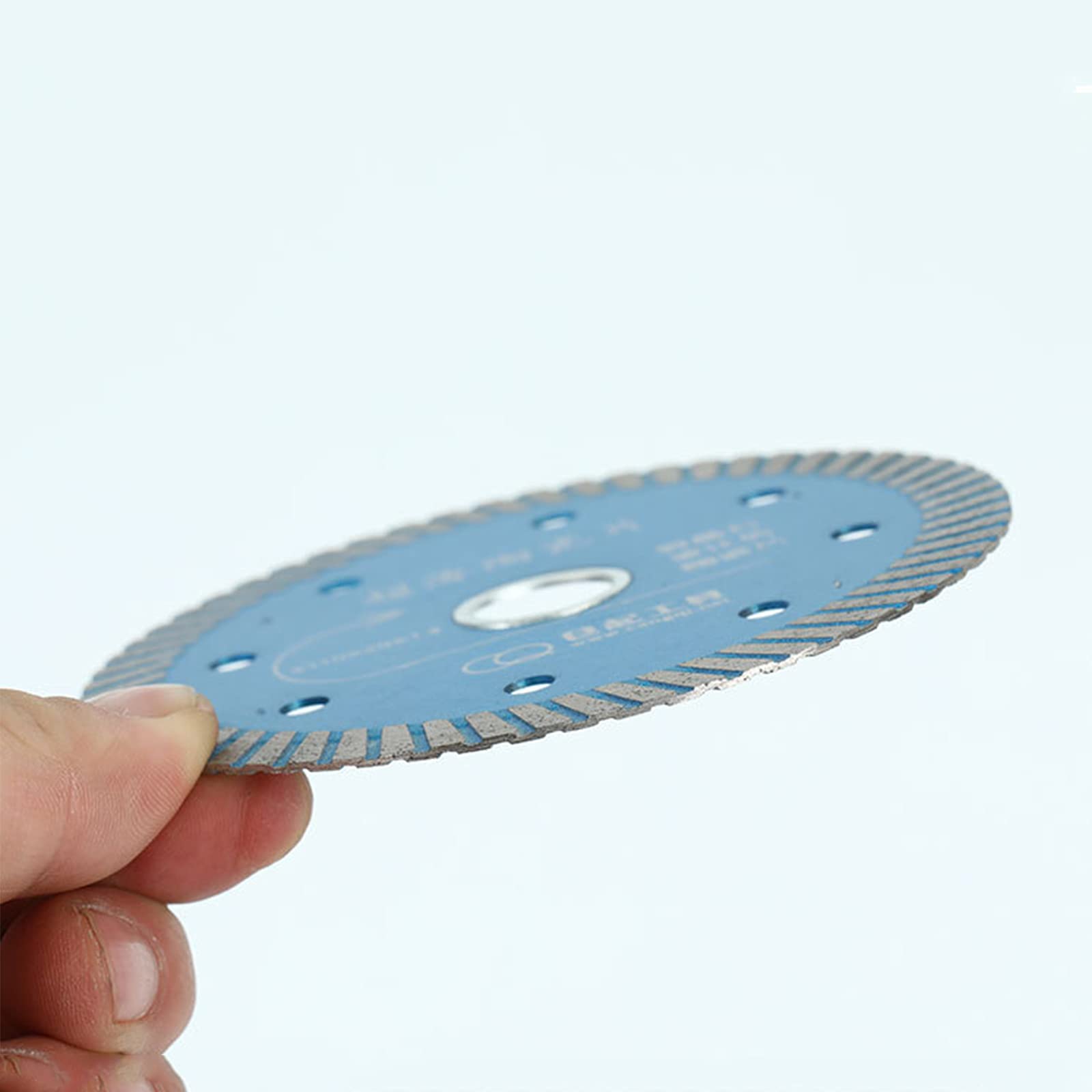 Disco da taglio diamantato, per piastrelle, gres porcellanato, piastrelle da pavimento, piastrelle di ceramica, pietre naturali, blu