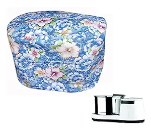 SUVE Table Top Wet Grinder Cover for Kitchen Wet Grinders, suitable for all Wet Grinders, Printed Flowers Design