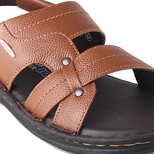 Image of Red Chief Genuine Leather Formal Slip-On Sandal for Men | RC3908