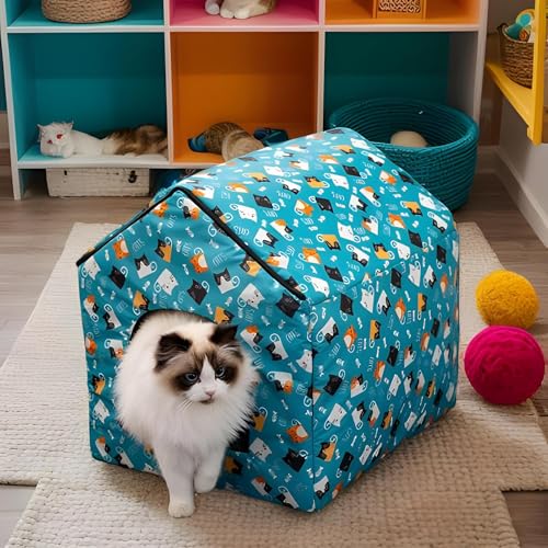Maison de refroidissement pour chat contre la chaleur du balcon