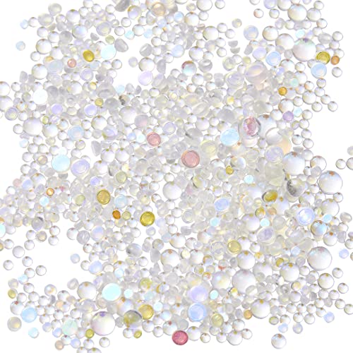 Generic ARS3081 Mermaid Rhinestone Mat Candy Caramel Stone Mix Beaded Nail Art Beads Blend Size 1440Pcs cover