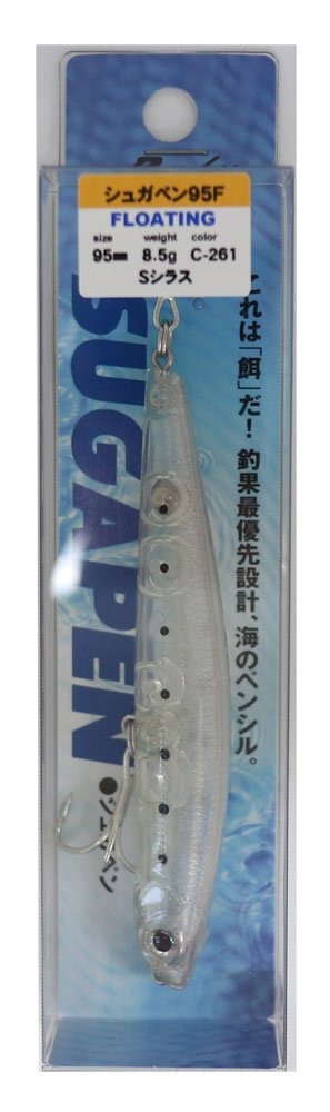 Amazon.co.jp: Bassday(バスデイ) ペンシルベイト シュガペン 95F 95mm