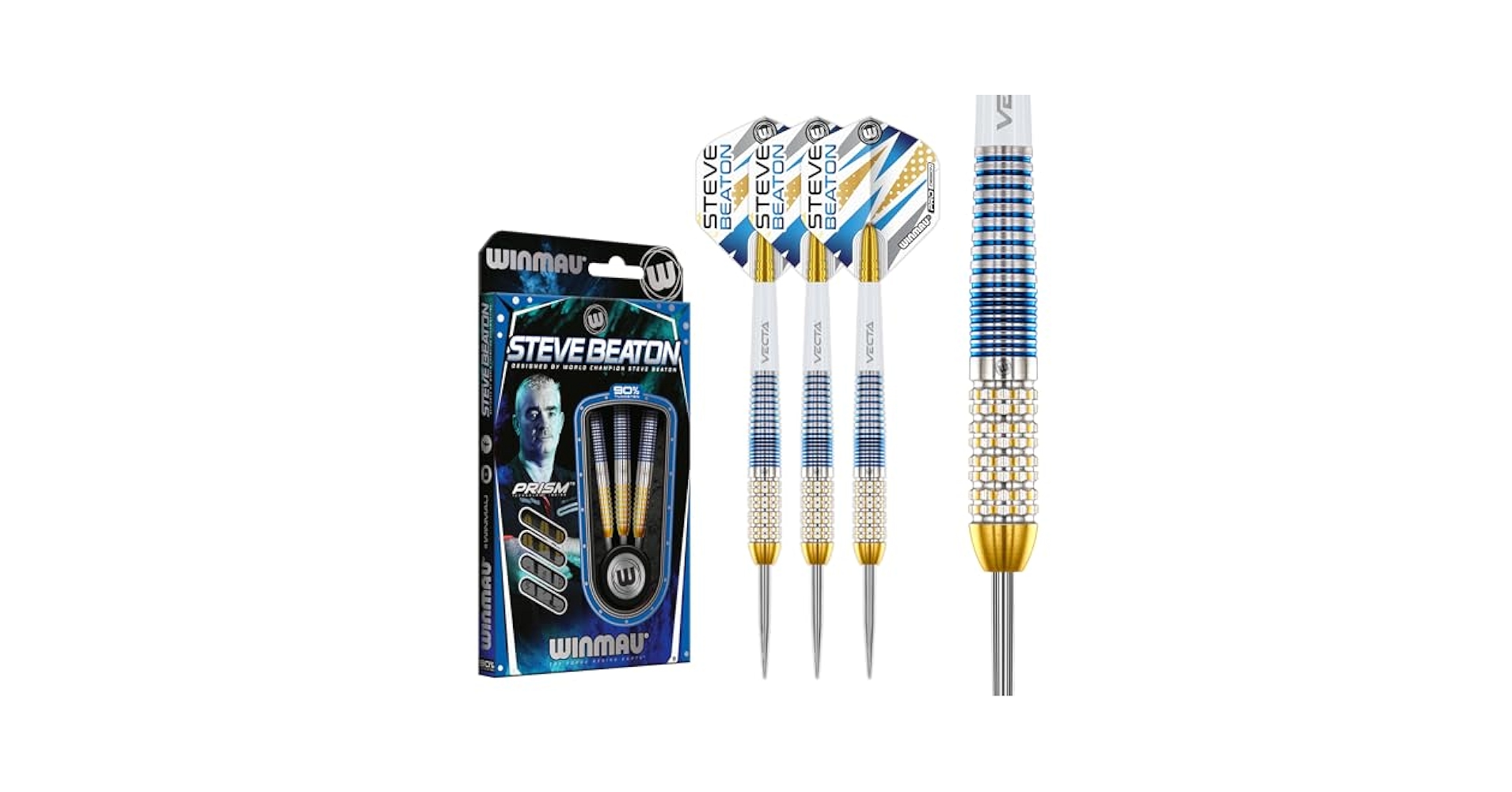 Amazon.com : Winmau Darts - Professional Player - Steve