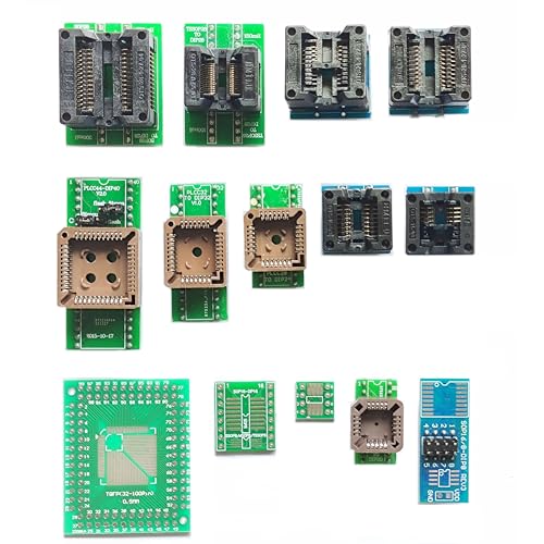 Adaptateur PLCC44 Vers DIP40 Pour Programmeur | Compatible TL866ii, T56, RT809H | Pour MCU Flash