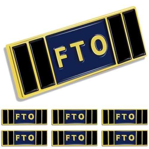 Image of 10 /20 /50 /100 /Pcs Field Training Officer FTO Police lapel Pins Bulk Badge Insignia Citation Merit Award Commendation Bar Pin Buttons Souvenir