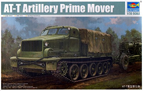 Trumpeter 09501 maquette artillerie AT-T Prime Mover pour diorama militaire réaliste