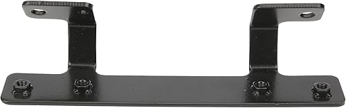 Miniatura 7 de Tyenaza Funda para enfriador de aceite de motocicleta con soporte, kit de protección para Touring FLHT FLTRX FLHR FLHX 2017-2020 (negro)