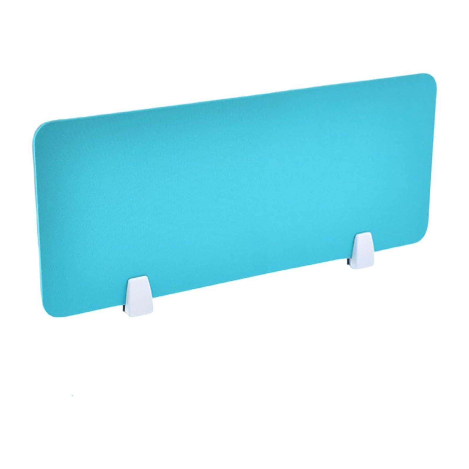 KLGFBDC Adjustable Acoustic Desk Partition & Workstation- Multi-Functional Hygiene Protection & Workspace Management Accessory (Cyan 120x30CM) - Enhance Focus & Productivity