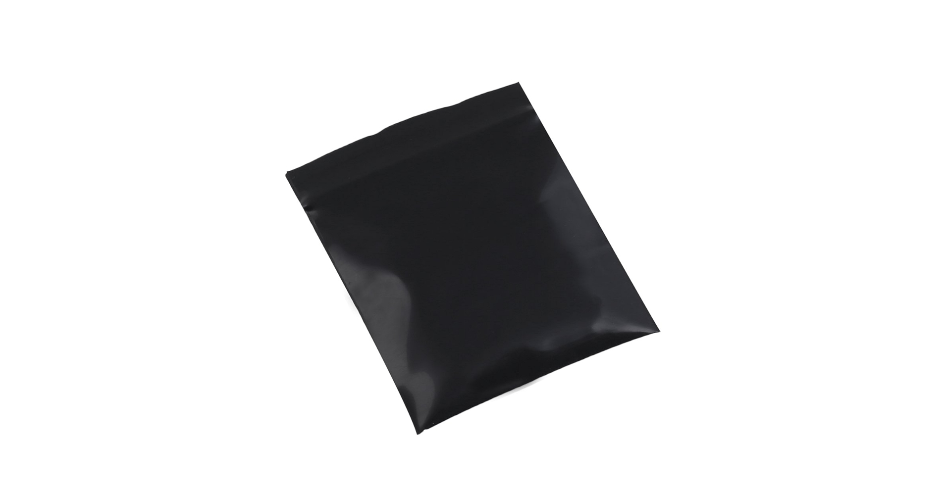 Amazon.com: 100PCS Black Polyethylene Flat Zip Closure Bags (6x9cm