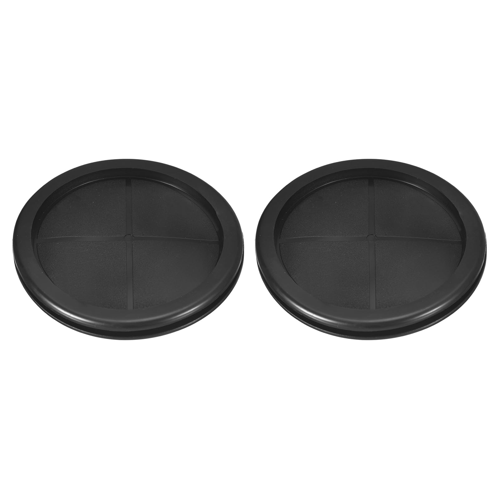 Œillet en caoutchouc 100mm uxcell noir pour protection de câble de pare-feu x2