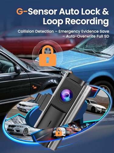 Image of 3 Channel Dash Cam Front and Rear Inside,2.5K+1080P+1080P Dash Camera for Cars,Free 64GB Card,Dashcam with WiFi,APP Control,Parking Monitor,Night Vision,Loop Recording
