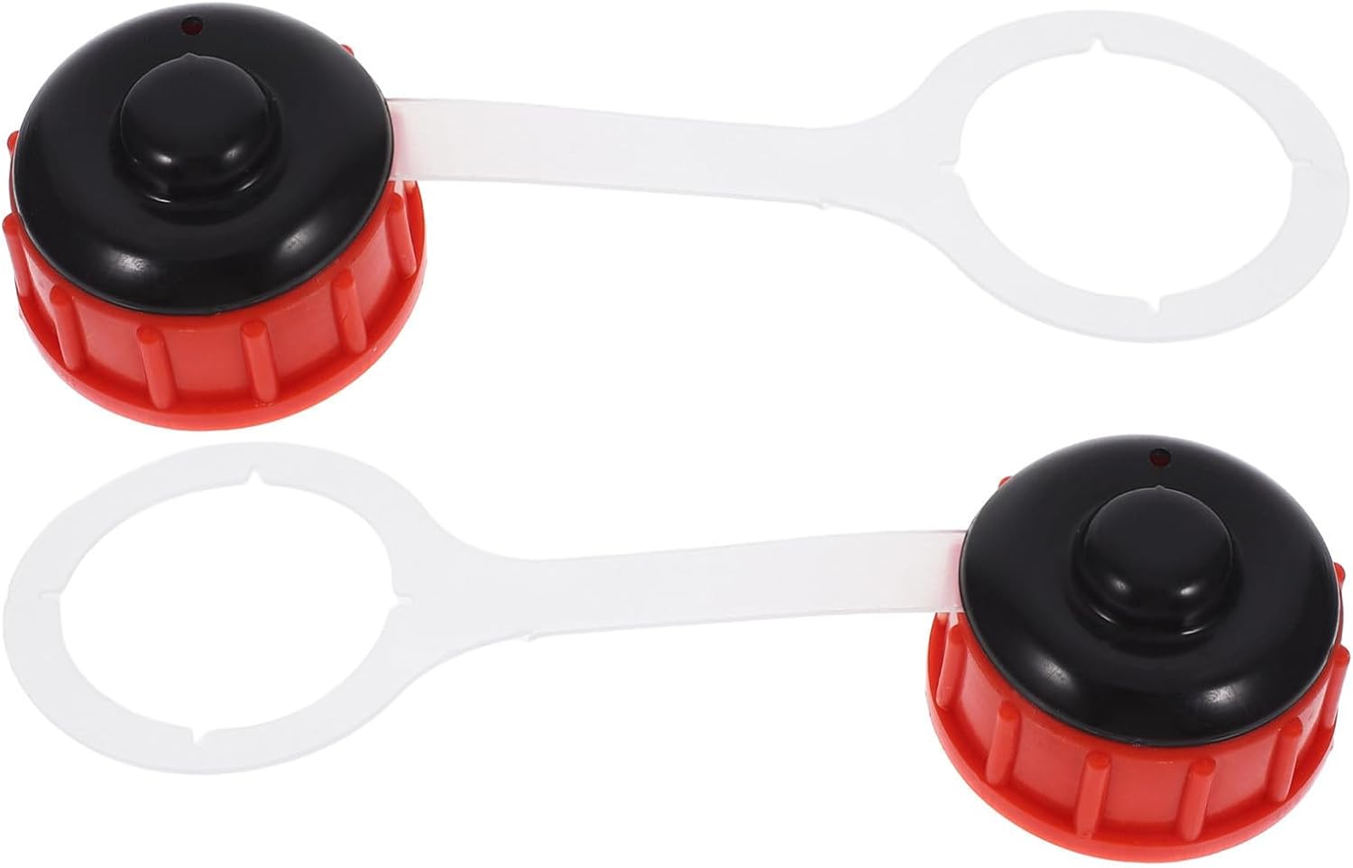 2pcs Gas Cap with Rubber Gasket, Thickened Vent Fuel Tank Replacement Caps for Small Engines and Yard Equipment