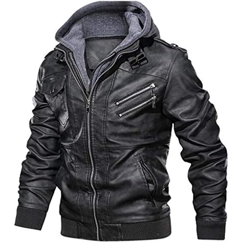 Veste en Cuir Pu Grande Taille Cover