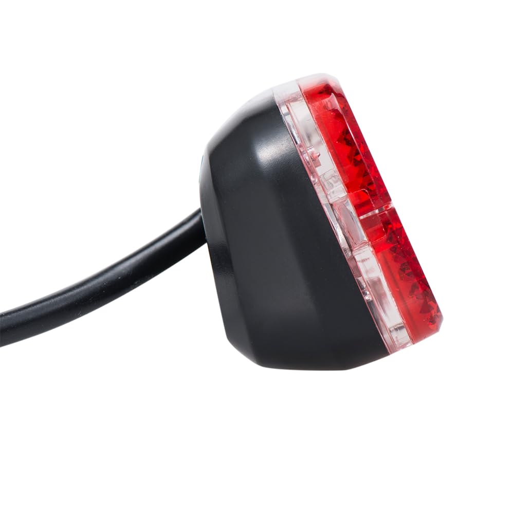 ZKcasA Fiets Achterlicht LED Fiets Licht Waterdicht IPX-6 6V-48V Mountain Night Riding Outdoor Fiets Accessoires