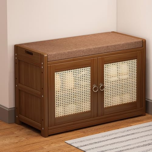 Banc de rangement à chaussures pour optimiser les entrées étroites sans encombre