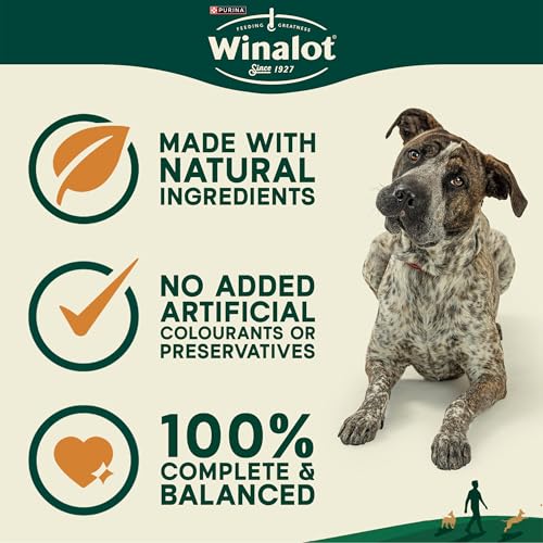 WINALOT Sunday Dinner Mixed in Gravy Wet Dog Food Pouches 40x100g - Image 5
